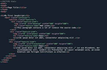 html code website.vector illustration. coding, programming concept