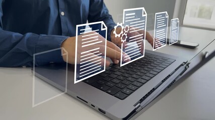 Process automation to efficiently manage files and documentation.Document Compliance.System of online documentation database and document management. 