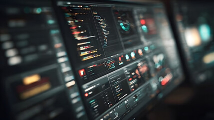 Innovative software engineering: dynamic programmingand application developmen visualized on a modern coputer monitor