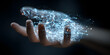 © Daniel - A hand showing technology, generative ai, artificialintelligence, cyber securiy, digital transformation,large language model, LLM