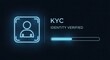 © hsa1 - Digital identity verification progress bar for kyc in fintech