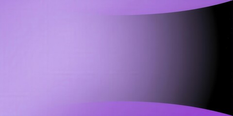 Wall Mural - Abstract purple background with a black gradient and smooth curves.