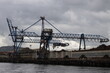 Industrial environment in the estuary of Bilbao