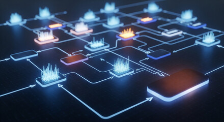 AI Decision Tree – Digital representation of AI decision-making process