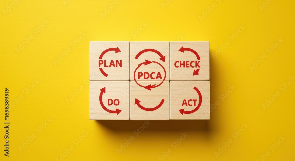 PDCA Cycle Explained Plan, Do, Check, Act Diagram for Continuous ...
