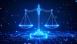 © Den - Digital Justice: Futuristic Scales of Law in a Technological Landscape