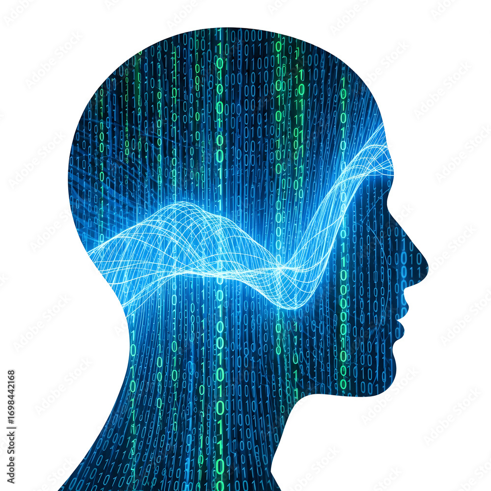 Digital mind expresses complex nature of artificial intelligence ...