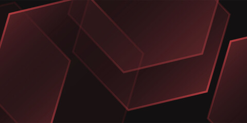Wall Mural - modern red polygon elegant background vector illustration, banner abstract. eps 10