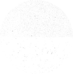 Wall Mural - sprayed black half circle form .graffiti art design . noise dispersion circle . spray effect .grunge