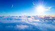 © Qiyam - High altitude cloudscape with sun