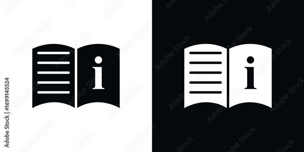 User guide icon symbol infographics website design, logo, app, UI Stock ...