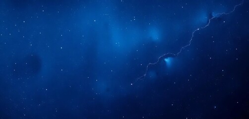 Wall Mural - Deep blue cosmic background with glittering stars,  mystical,  interstellar