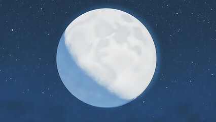 moon in the sky