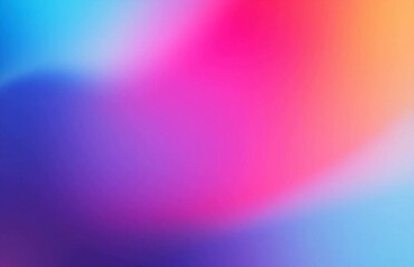 Wall Mural - Abstract blurred rainbow color background	