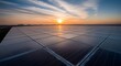 © Lukman - Solar Panels at Sunrise – Renewable Energy Concept
