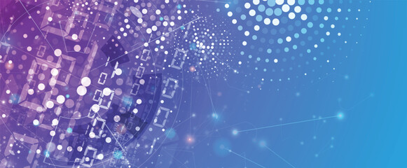 Abstract technology and business futuristic bacground