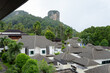 Railay, Krabi, the rainy season atmosphere is quiet and there are clouds and rain.