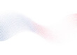 © simohamed - Flowing Dot Wave halftone gradient pattern on transparent background