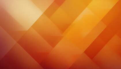 Wall Mural - vibrant geometric orange abstract pattern with textured blocks in warm hues ideal for commercial bac