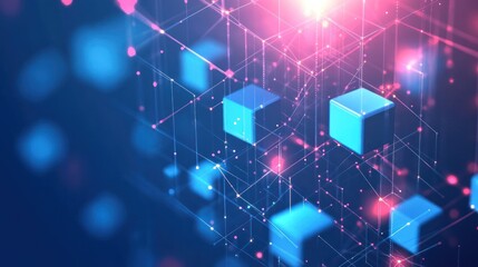 Abstract network cubes