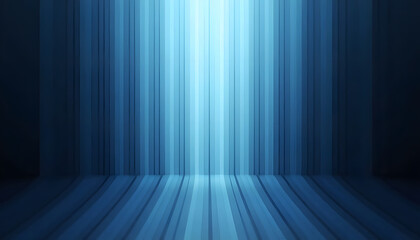Wall Mural - Abstract Blue Striped Background