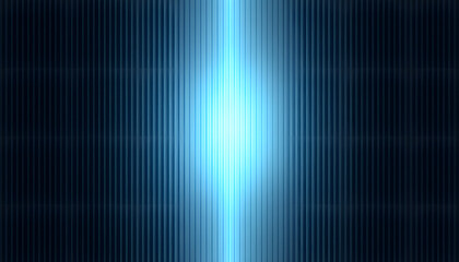 Wall Mural - Abstract Blue Light and Lines