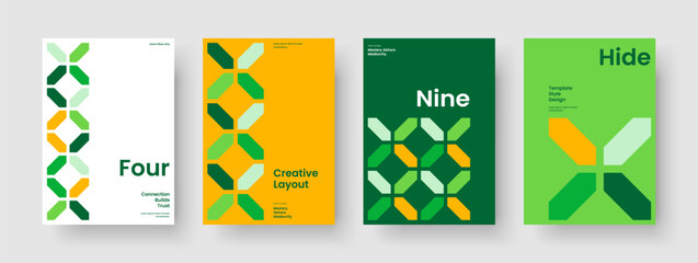 Canvas Print - modern flyer design. isolated report layout. creative brochure template. poster. background. banner.