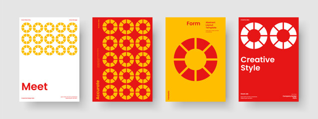 Canvas Print - abstract report layout. isolated book cover design. modern brochure template. poster. flyer. busines