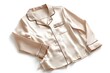 © Sekai - Silk Pajamas Isolated White Background Luxury Sleepwear Comfortable Clothing Fashion Nightwear Elegant Style
