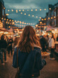 © Jackpot - Exploring street food markets at night with lights and delicious treats