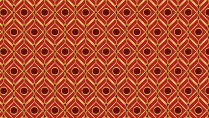 abstract ornamental vector seamless red pattern and swatches oriental chinese new year modern simple