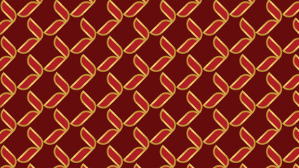 abstract ornamental vector seamless red pattern and swatches oriental chinese new year modern simple