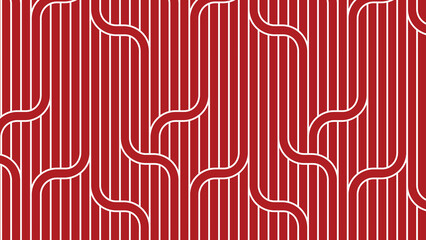 abstract ornamental vector seamless red pattern and swatches oriental chinese new year modern simple