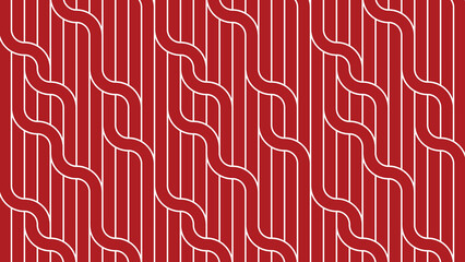 abstract ornamental vector seamless red pattern and swatches oriental chinese new year modern simple