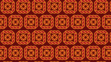 abstract ornamental vector seamless red pattern and swatches oriental chinese new year modern simple