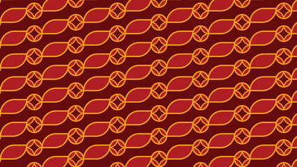 abstract ornamental vector seamless red pattern and swatches oriental chinese new year modern simple