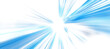 © Malekha - Abstract blue and white streaks of light suggesting speed and energy isolated on transparent background