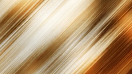Wall Mural - diagonal lines of gold and cream create a dynamic and elegant design.