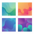 © Shobah - Colorful Abstract Wave Designs - Modern Geometric Backgrounds for Creative Projects