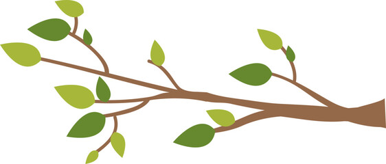 tree branch with leaves
