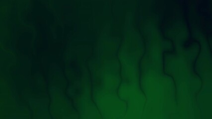 Wall Mural - green animated background featuring a flowing pattern with a gradient. the smooth transition shifts 