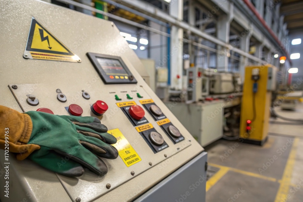 Ensuring safety in the workplace industrial control panel with ...