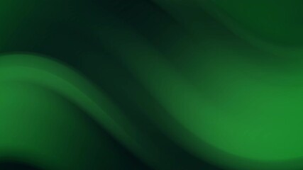 Wall Mural - green waves animate across this background providing dynamic visual interest. the fluid motion and g