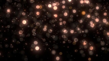 Wall Mural - glowing christmas celebrations background decoration bokeh animation loop