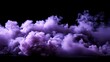 © Pickoloh - A dense cloud of purple smoke against a black background, creating a mystical and dramatic atmosphere