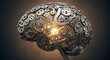 © Muhammad - Brain Made of Metallic Gears