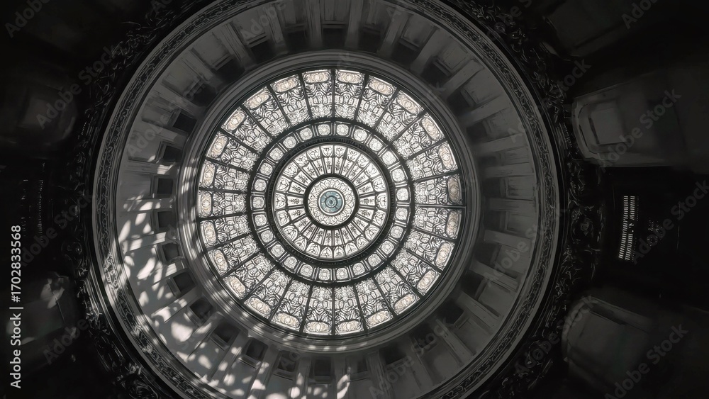 Ceiling fixture Roof lantern Kaempferia rotunda Octagon Ai nft Esg ...