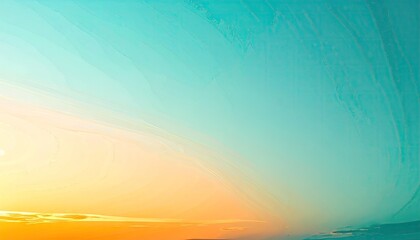 Teal Orange Gradient Background with Soft Texture