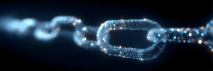 Block chain concept with digital, technology, coded