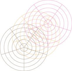 Multi-color spider design for your website